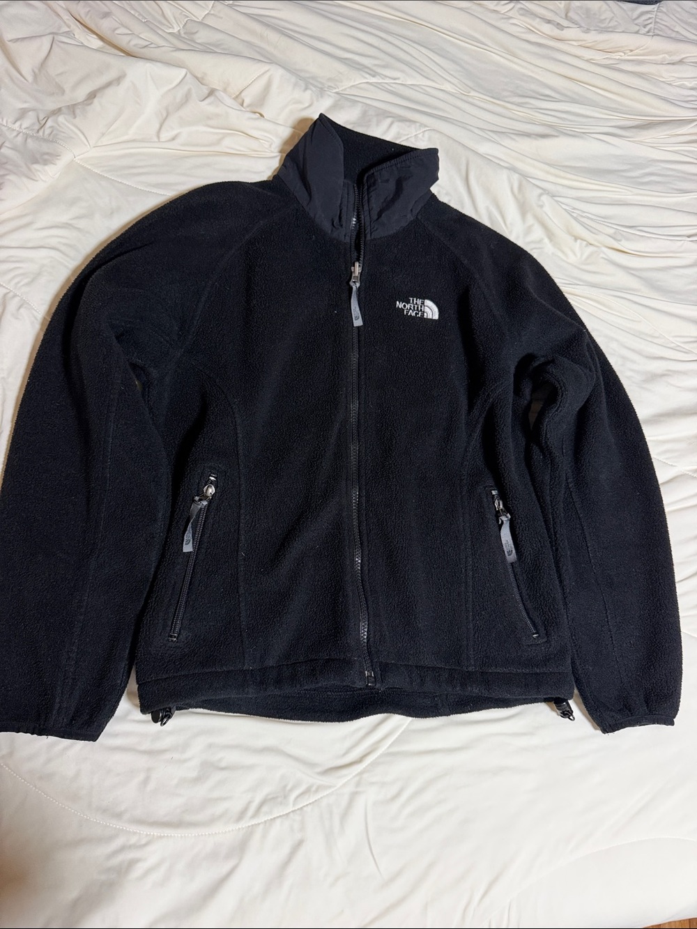 The North Face Black Full-Zip Fleece Jacket Small
